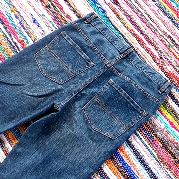 The Children's Place Blue Denim Kids BootCut Jeans- #1578 - Picture 12 of 13